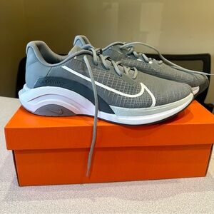 NEW Nike ZoomX SuperRep Surge Particle Gray/White CU7627-011 Men's Size 14